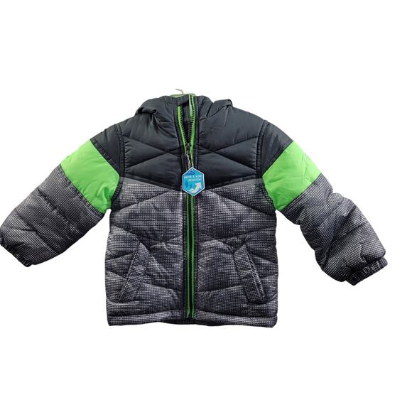 Pacific Trail 3T Water & Wind Resistant Gray/Green Jacket 72523-0342 - Picture 1 of 8